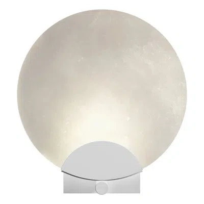 Hubbardton Forge Callisto Steel Armed Wall Sconce In White