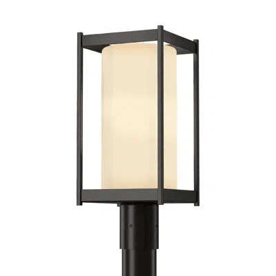 Hubbardton Forge Cela 1 - Light 18.6" H Lantern Head In Coastal Oil Rubbed Bronze,opal Glass