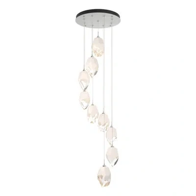 Hubbardton Forge Chrysalis Cluster Geometric Pendant In White,white