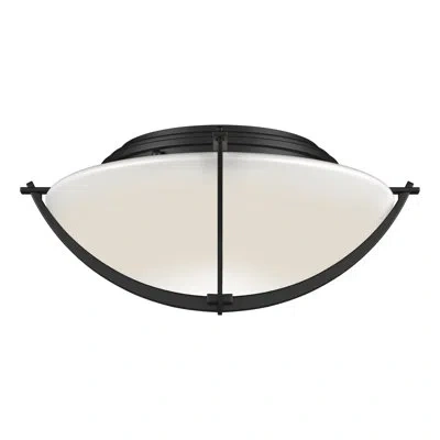 Hubbardton Forge Compass 2 - Light Flush Mount In Black
