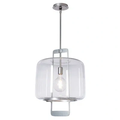 Hubbardton Forge Dane Pendant - Glass In White,opal Glass