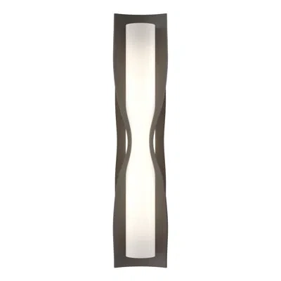 Hubbardton Forge Dune Flush Mounted Sconce In Black