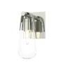 Hubbardton Forge Eos 1 - Light Dimmable Bath Sconce In Sterling