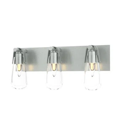 Hubbardton Forge Eos 3 - Light Dimmable Vanity Light In Vintage Platinum