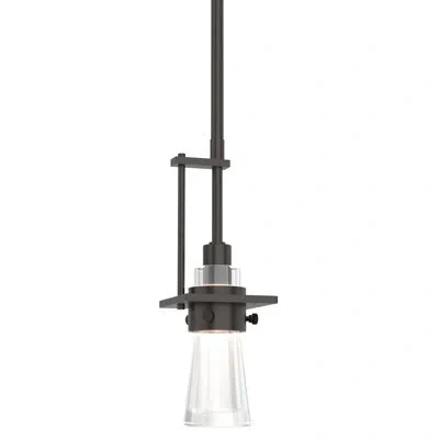 Hubbardton Forge Erlenmeyer Mini Pendant In Black