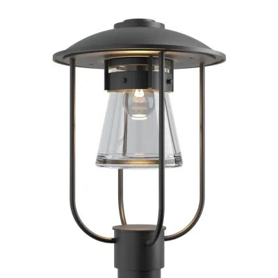 Hubbardton Forge Erlenmeyer Outdoor 1 - Light Lantern Head In Coastal Black