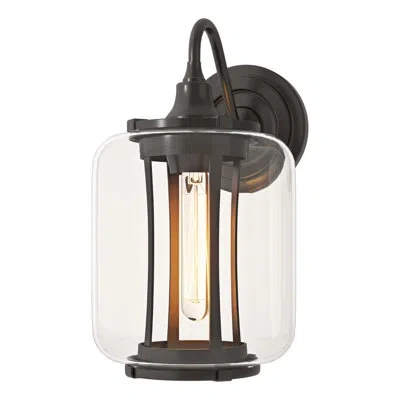 Hubbardton Forge Fairwinds Outdoor Sconce - Clear Glass In Oil Rubbed Bronze