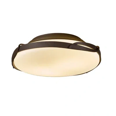 Hubbardton Forge Flora 2 - Light 13.9" Flush Mount In Bronze