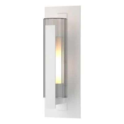 Hubbardton Forge Forged Aluminum Outdoor Flush Mount In Coastal Dark Smoke