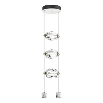 Hubbardton Forge Gatsby 3 - Light Cluster Geometric Led Pendant In White