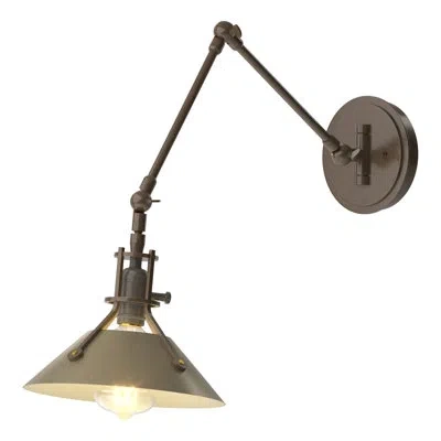Hubbardton Forge Henry Sconce -209320_5 In Bronze,soft Gold