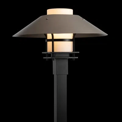 Hubbardton Forge Henry White 1 - Light 15.8" H Hardwired Lantern Head In Coastal White;white
