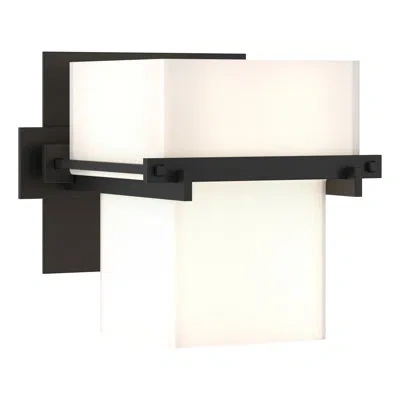 Hubbardton Forge Kakomi 2 Light Flush Mount Scone In Black