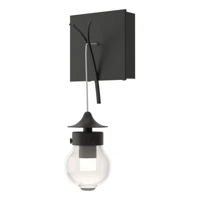 Hubbardton Forge Kiwi 1 - Light Armed Sconce In Black
