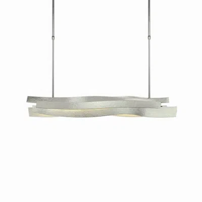 Hubbardton Forge Landscape 1 - Light Led Kitchen Island Pendant In Sterling