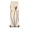 Hubbardton Forge Leaf 18" Table Lamp In Black