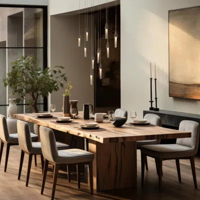 Hubbardton Forge Lilium 10-light Linear Pendant In Dark Smoke