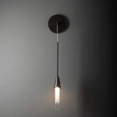 Hubbardton Forge Lilium 1-light Wall Sconce In Oil Rubbed Bronze