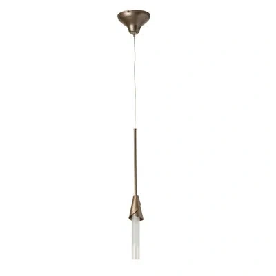 Hubbardton Forge Lilium Mini Pendant In Soft Gold