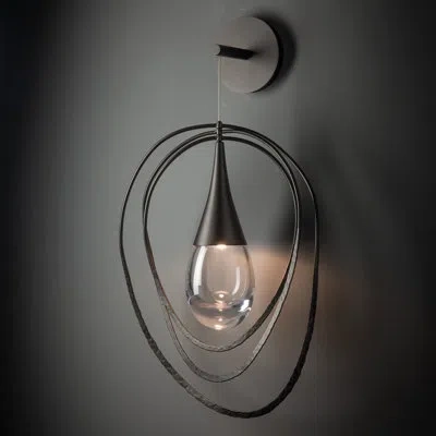 Hubbardton Forge Lyric 1-light Wall Sconce In Oil Rubbed Bronze