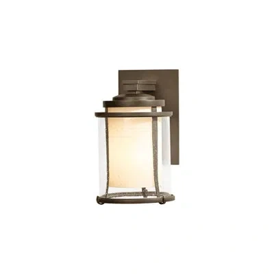 Hubbardton Forge Meridian Outdoor Armed Sconce In Coastal Bronze