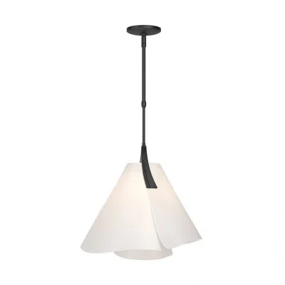 Hubbardton Forge Mobius 1 - Light 25.4" Wide Single Pendant In Black