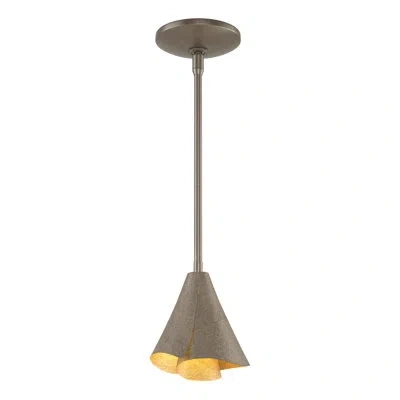 Hubbardton Forge Mobius 1 - Light 5" Wide Single Pendant In Bronze