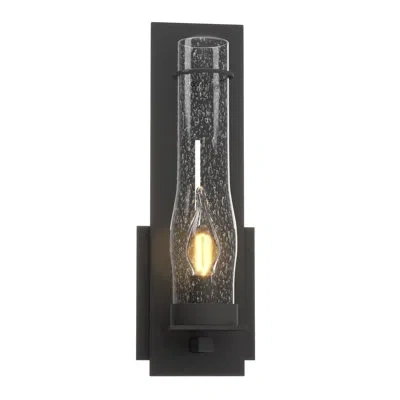 Hubbardton Forge New Town 1 - Light Armed Sconce In Black