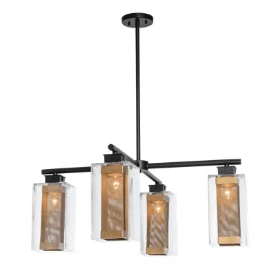 Hubbardton Forge Polaris 4 - Light Outdoor Chandelier In Coastal White