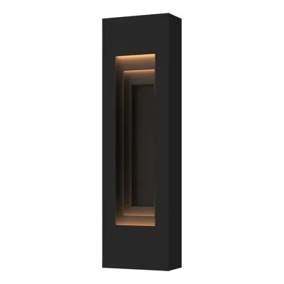Hubbardton Forge Procession Arch Outdoor Sconce In Coastal Black,coastal Black