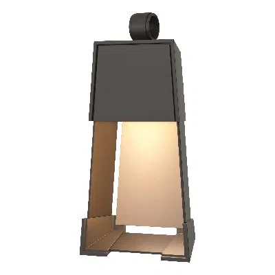 Hubbardton Forge Revere Steel Wall Light In Coastal Dark Smoke,coastal Black