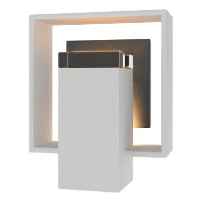 Hubbardton Forge Shadow Box Aluminum Wall Light In White