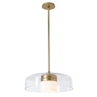 Hubbardton Forge Sora Pendant In Coastal Bronze
