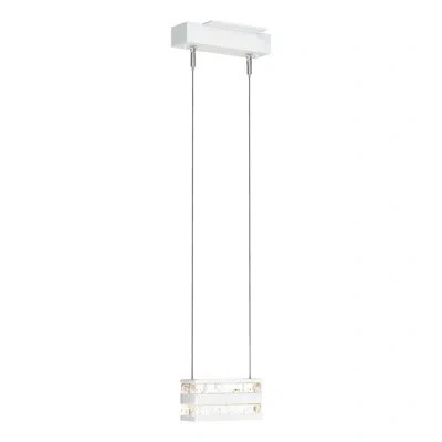 Hubbardton Forge Stacks Led Pendant In White