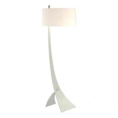 Hubbardton Forge Stasis 58.5" Novelty Floor Lamp In Vintage Platinum
