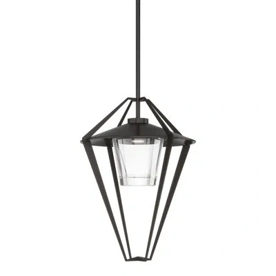Hubbardton Forge Stellar 1 - Light 23.9" H Outdoor Pendant In Coastal Oil Rubbed Bronze