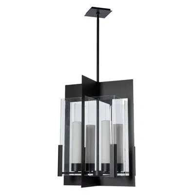 Hubbardton Forge Summit Lantern - Glass In White,clear Glass