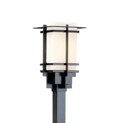 Hubbardton Forge Tall Square Post Outdoor In Coastal Black