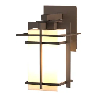 Hubbardton Forge Tourou 11.4" H Outdoor Armed Sconce In Coastal Bronze