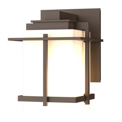 Hubbardton Forge Tourou 7.4" H Outdoor Armed Sconce In Coastal Bronze