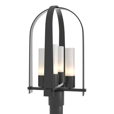 Hubbardton Forge Triomphe 4 - Light 21.5" H Hardwired Lantern Head In Coastal Black