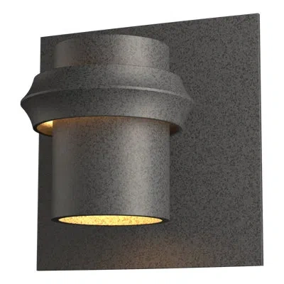 Hubbardton Forge Twilight Outdoor Armed Sconce In Natural Lron