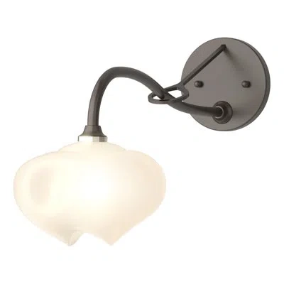 Hubbardton Forge Ume 1 - Light Hardwired Armed Sconce In Oil Rubbed Bronze