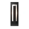 Hubbardton Forge Vertical Bar 1 - Light Flush Mounted Sconce In Black,black