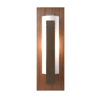 Hubbardton Forge Vertical Bar 1 - Light Flush Mounted Sconce In Bronze,cherry