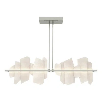 Hubbardton Forge Volterra Linear Led Pendant In Sterling