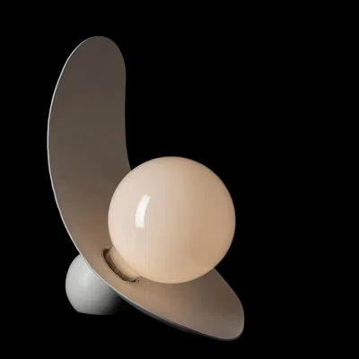 Hubbardton Forge Yoki Table Lamp In Dark Smoke