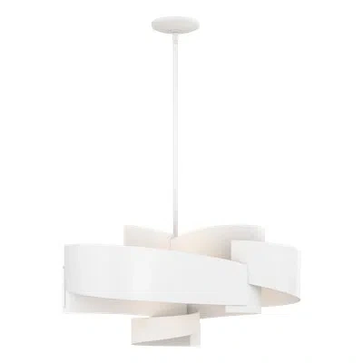Hubbardton Forge Zen Pendant In White