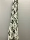 Hubert Gasser Floral Scarf In Multi Grey In Grey
