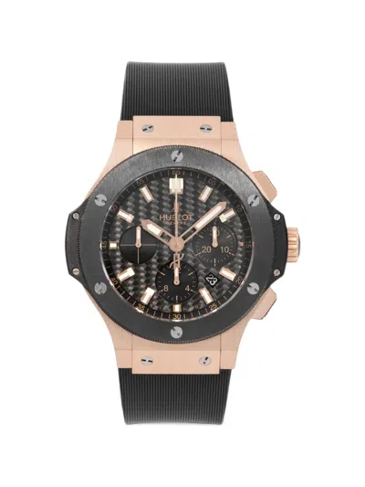Pre-owned Hublot 2010 Big Bang 44mm Watch In Black
